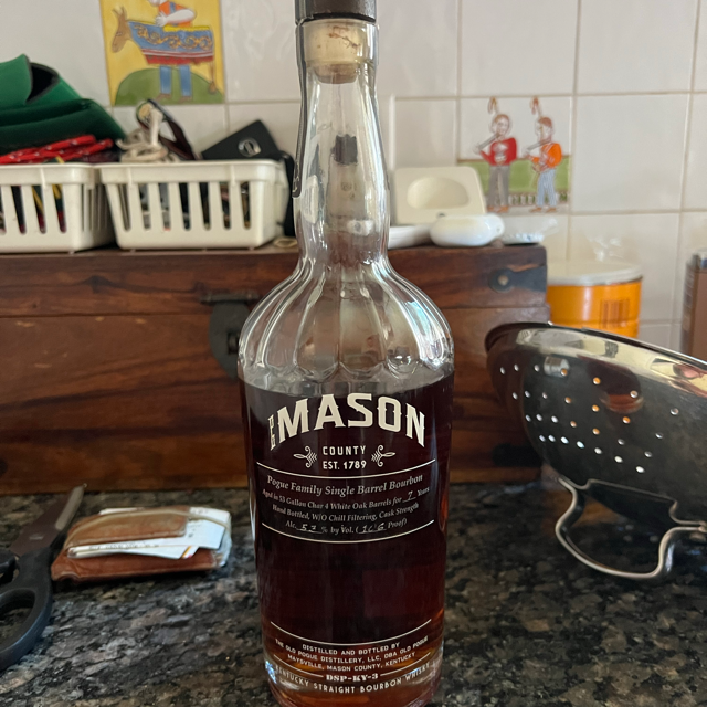 Mason County Pogue Family Single Barrel Bourbon