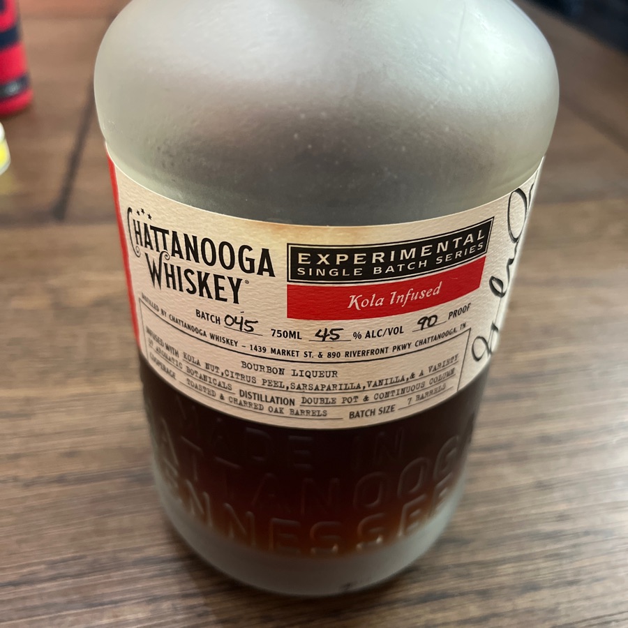 Chattanooga Whiskey Kola Infused