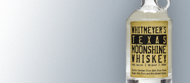 Whitmeyer's Texas Moonshine Whiskey