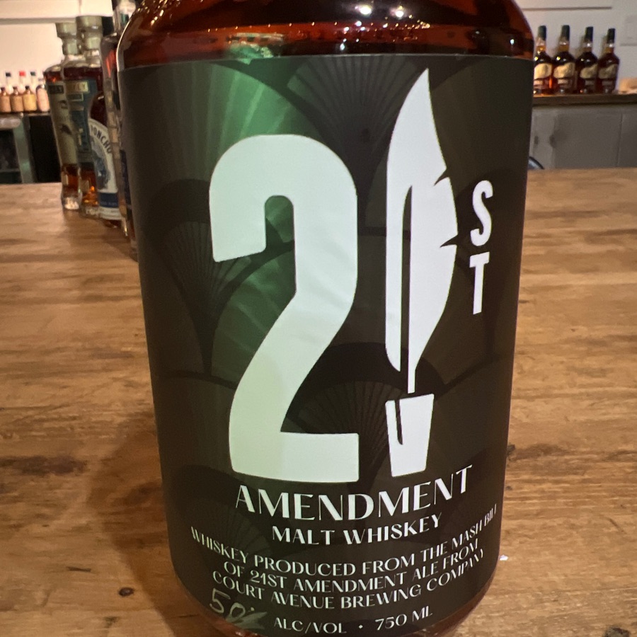 21st Ammendment Malt whiskey FOundry