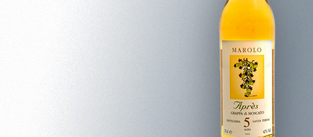 Marolo Grappa di Moscato Après