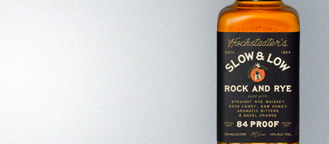 Hochstadter's Slow & Low Rock & Rye (84 Proof)