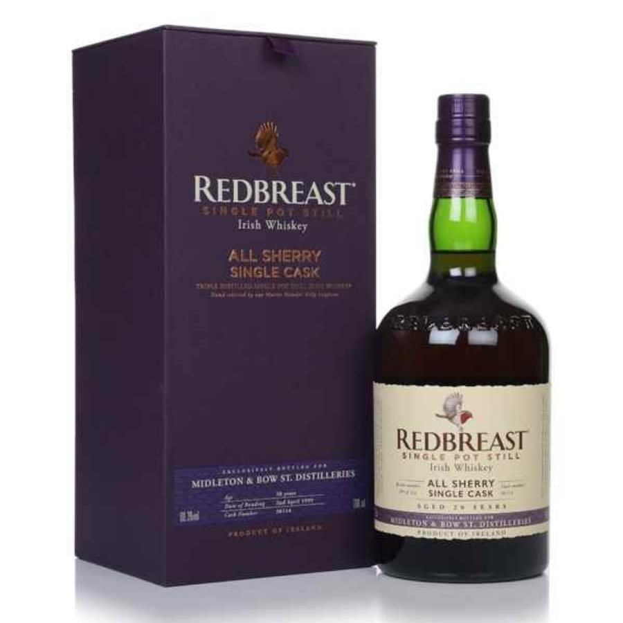 Redbreast 20 Year Old 1999 All Sherry (Midleton & Bow St)