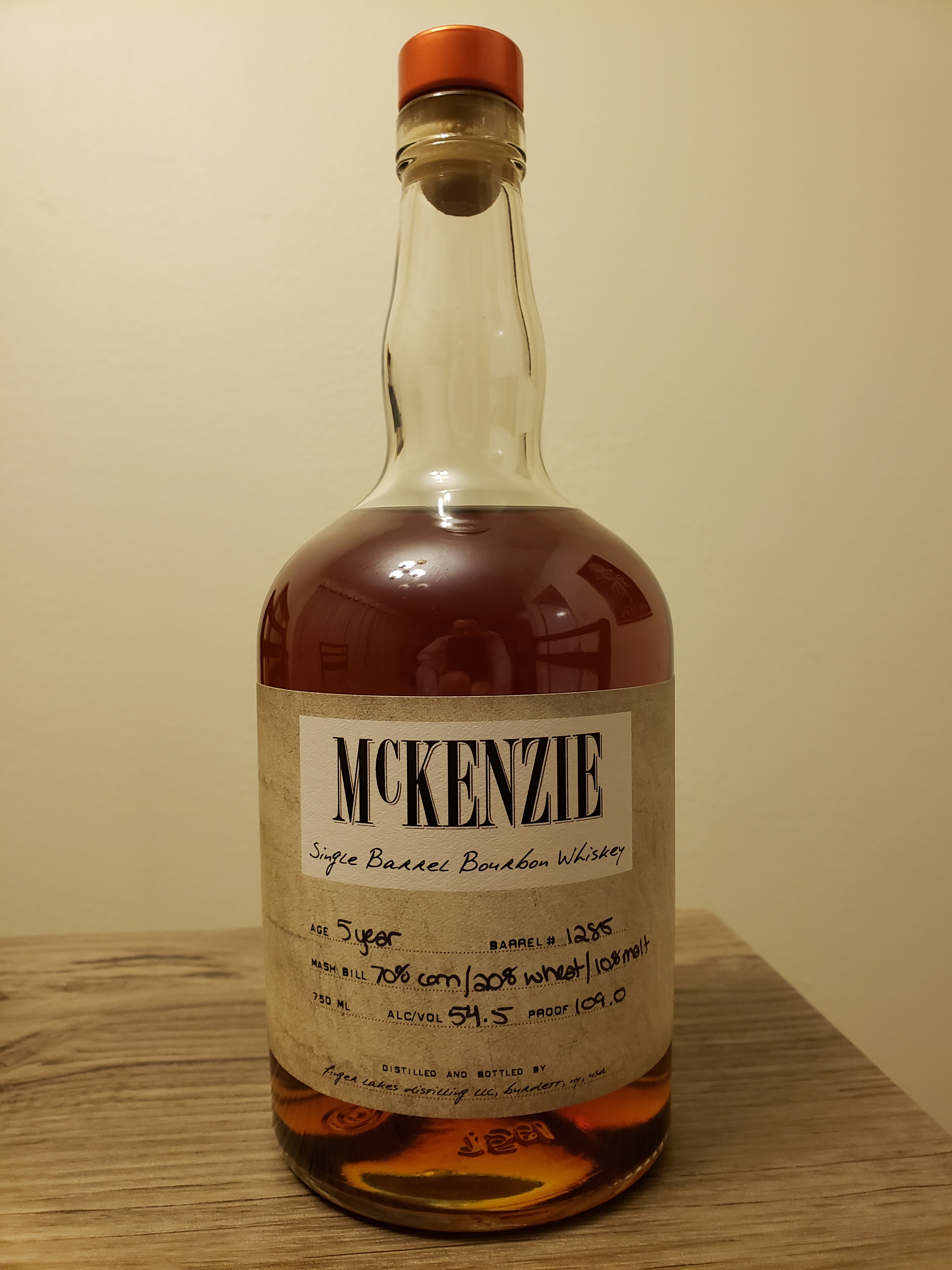 McKenzie Single Barrel Bourbon