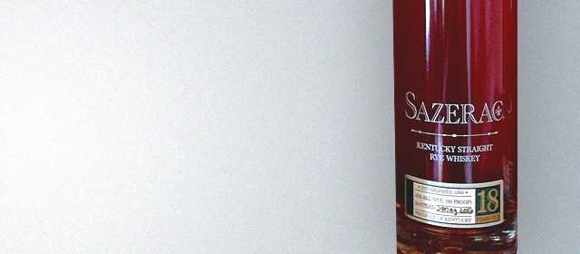 Sazerac Rye 18 Year (Fall 2016)