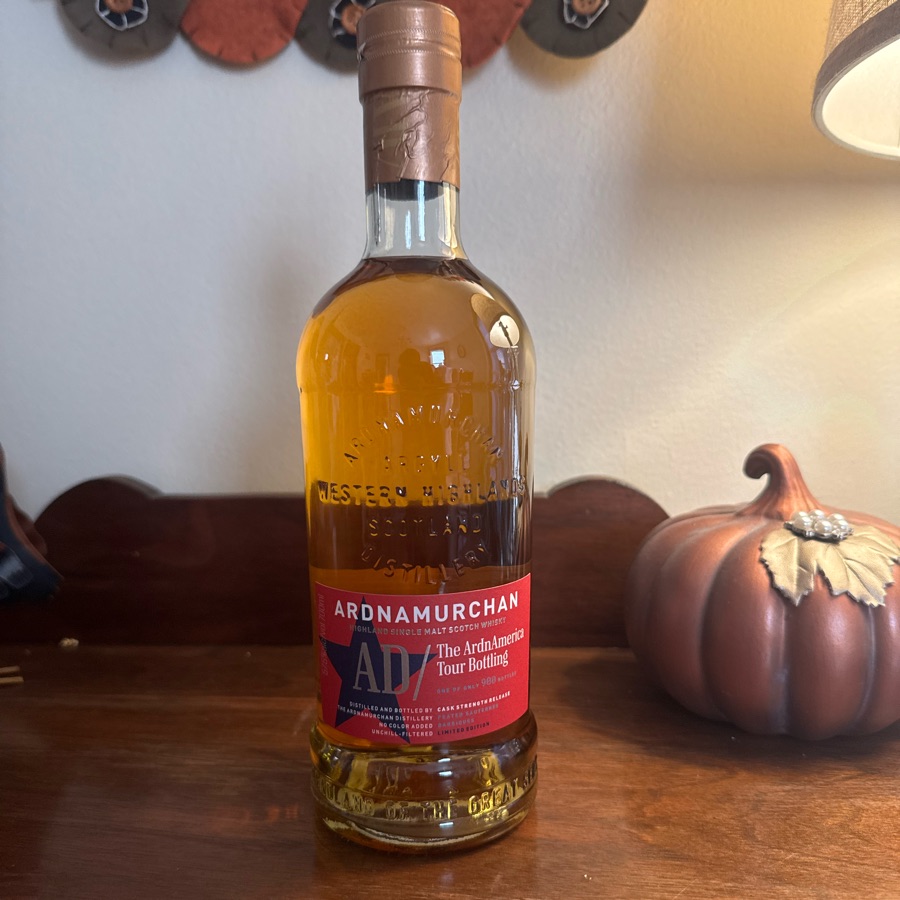 Ardnamurchan The ArdnAmerica Tour Bottling Cask Strength Peated Sauternes Barriques