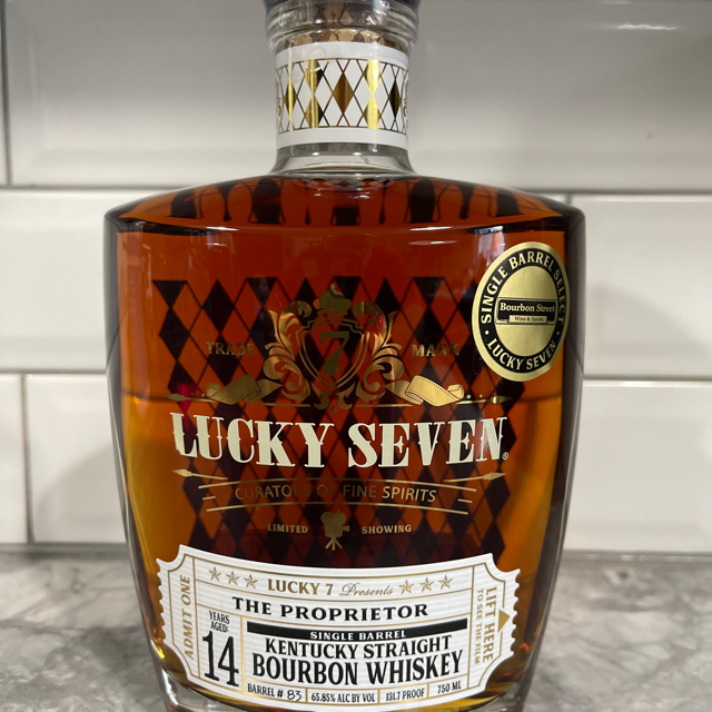 Lucky Seven The Proprietor Barrel 83 Kentucky Bourbon 14 Year (Bourbon Street Wine & Spirits