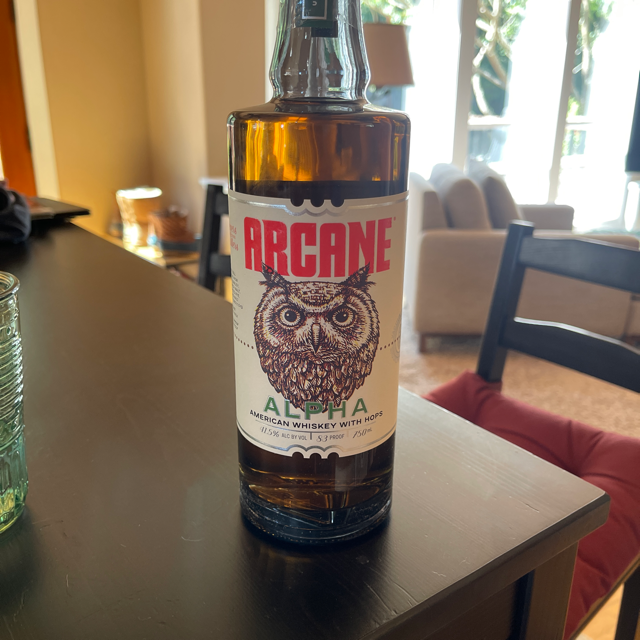 Arcane Alpha American Whiskey With Hops