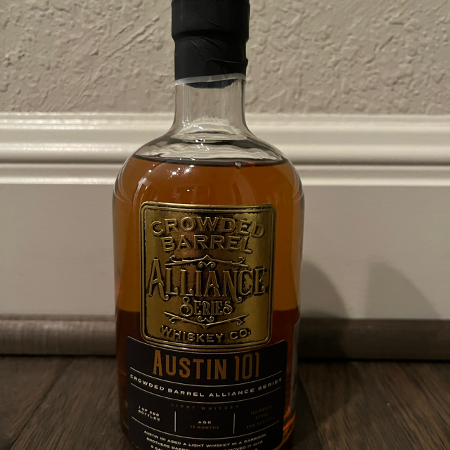 Crowded Barrel Alliance Series Austin 101 (Light Whiskey)