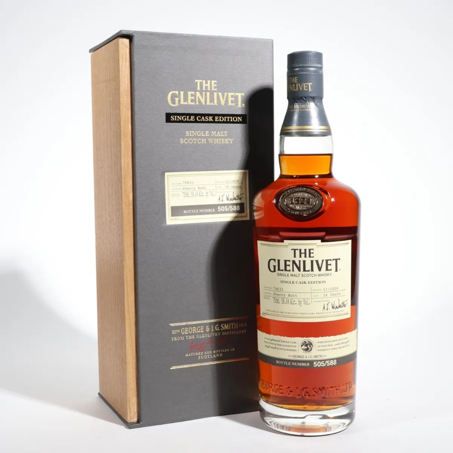 Glenlivet Single Cask Edition - Sherry Butt - 16 Year - Cask #79831 (2020)