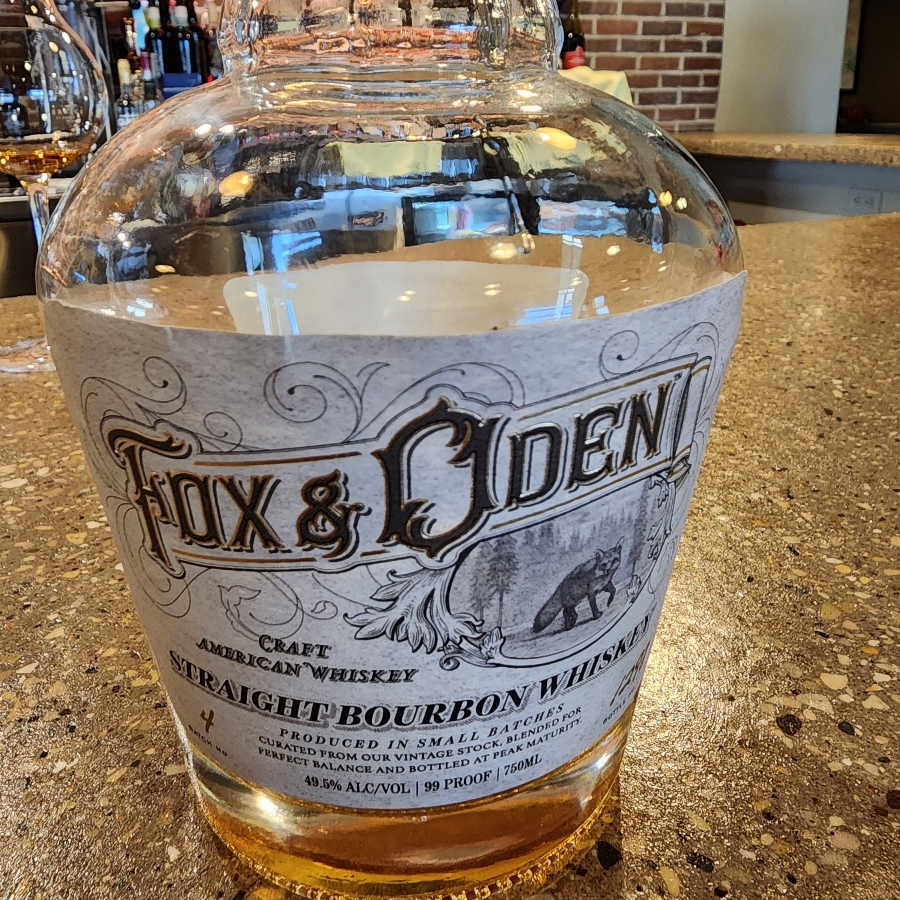 Fox & Oden Straight Bourbon Whiskey (Batch 4)