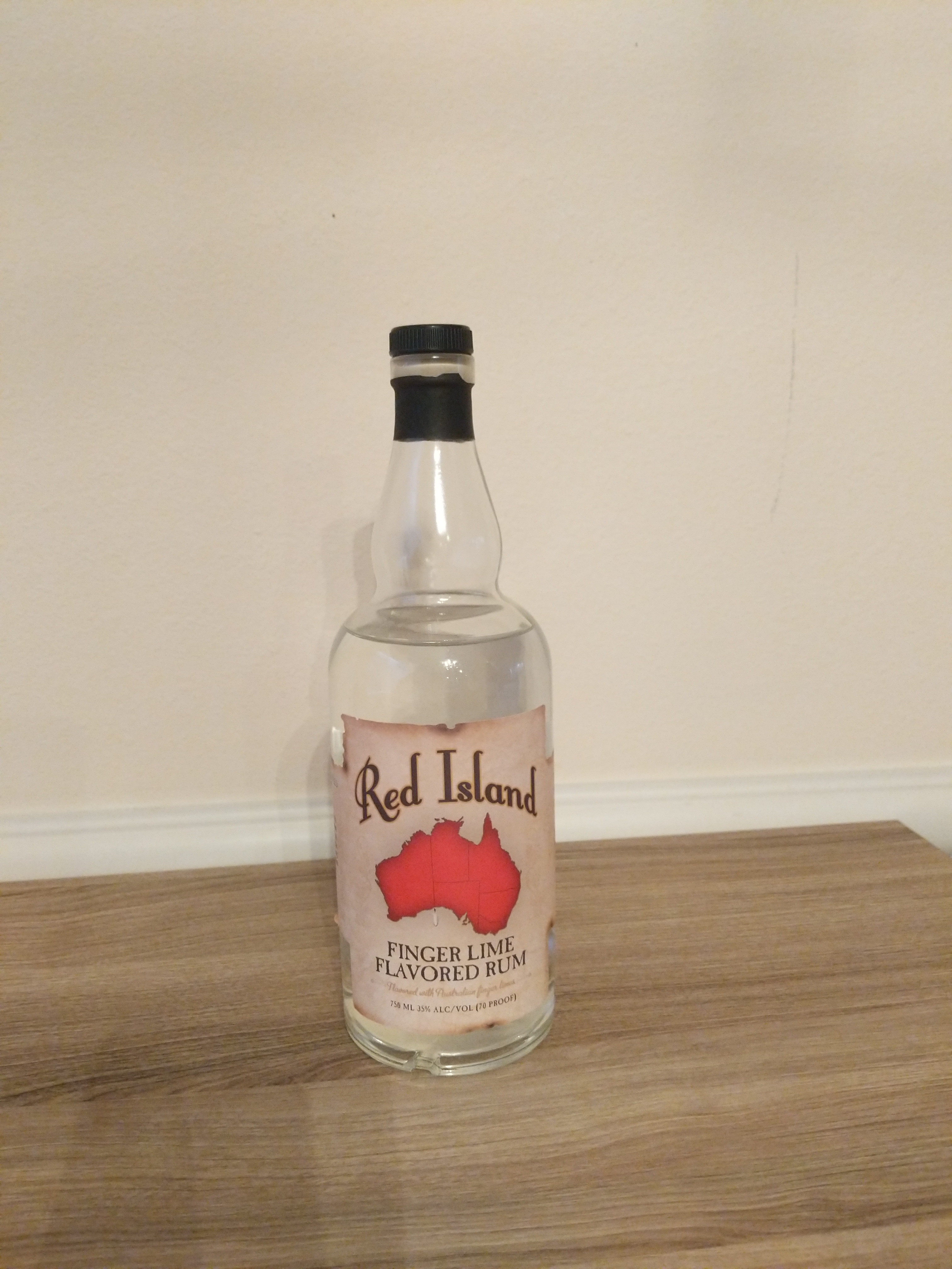Red Island Finger Lime Flavored Rum