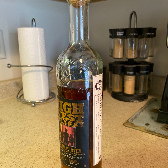 High West Double Rye! Barrel  Select Aquavit Binny's Store Pick
