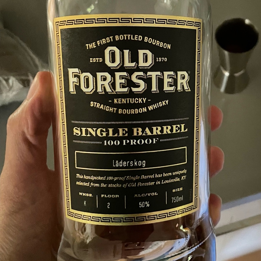 old forester single barrel "läderskog"