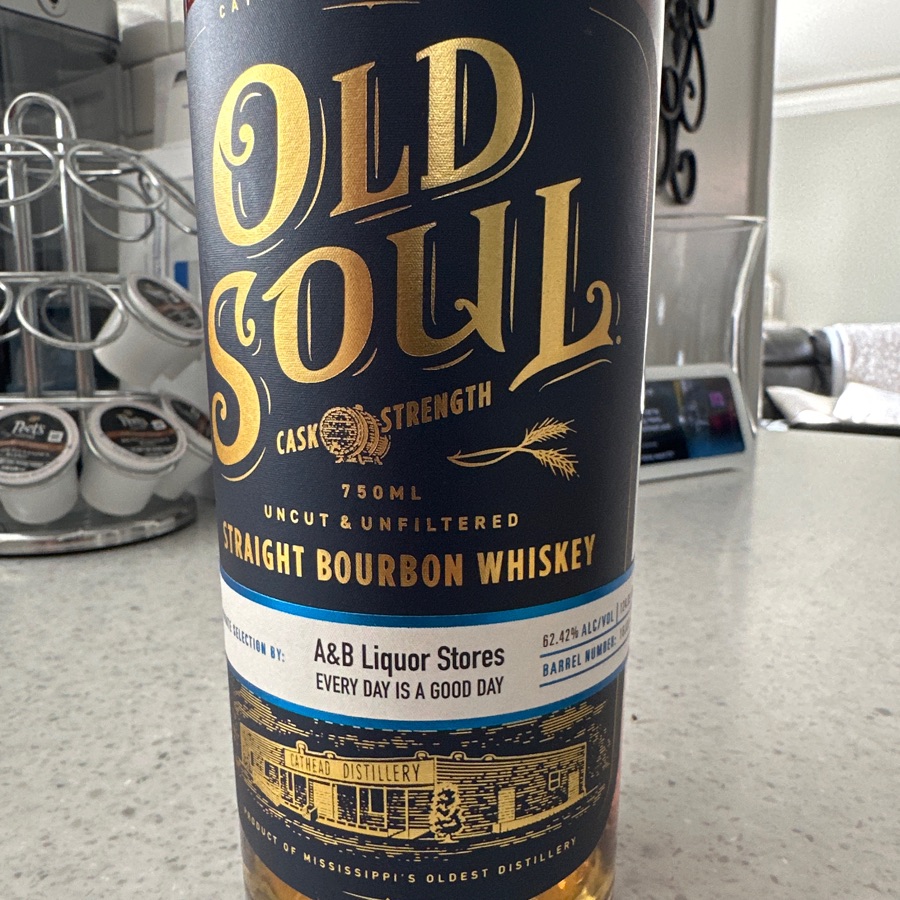 Old soul, St., bourbon whiskey 16J03–4