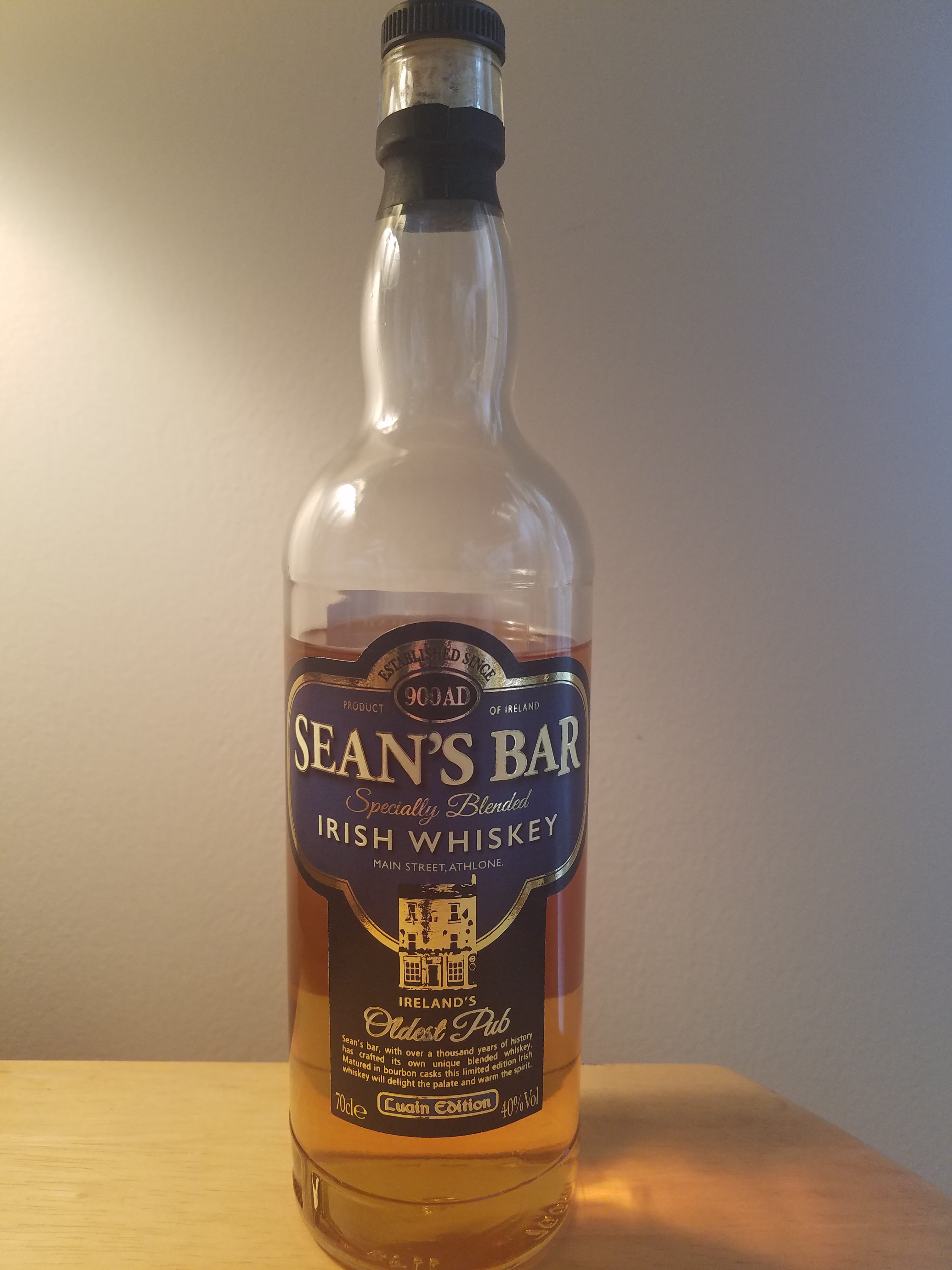 Sean's Bar Irish Whiskey