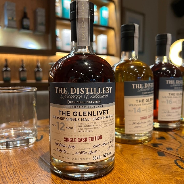 Glenlivet 2007 12 Year The Distillery Reserve Collection (Cask # 238202)