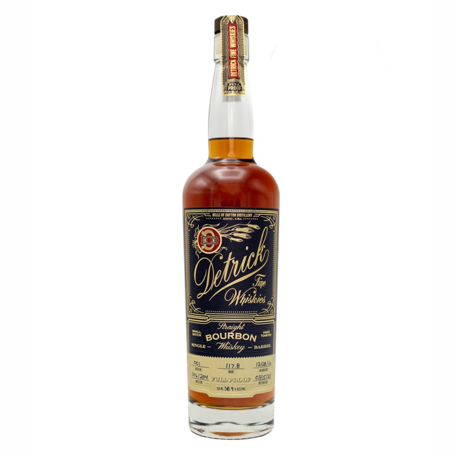 Detrick Full Proof Single Barrel Bourbon (58.9% ABV)
