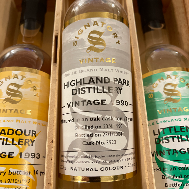 Signatory Vintage Highland Park 1990