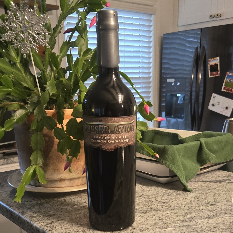 Preservation estate pot stilled Kentucky Rye Whiskey