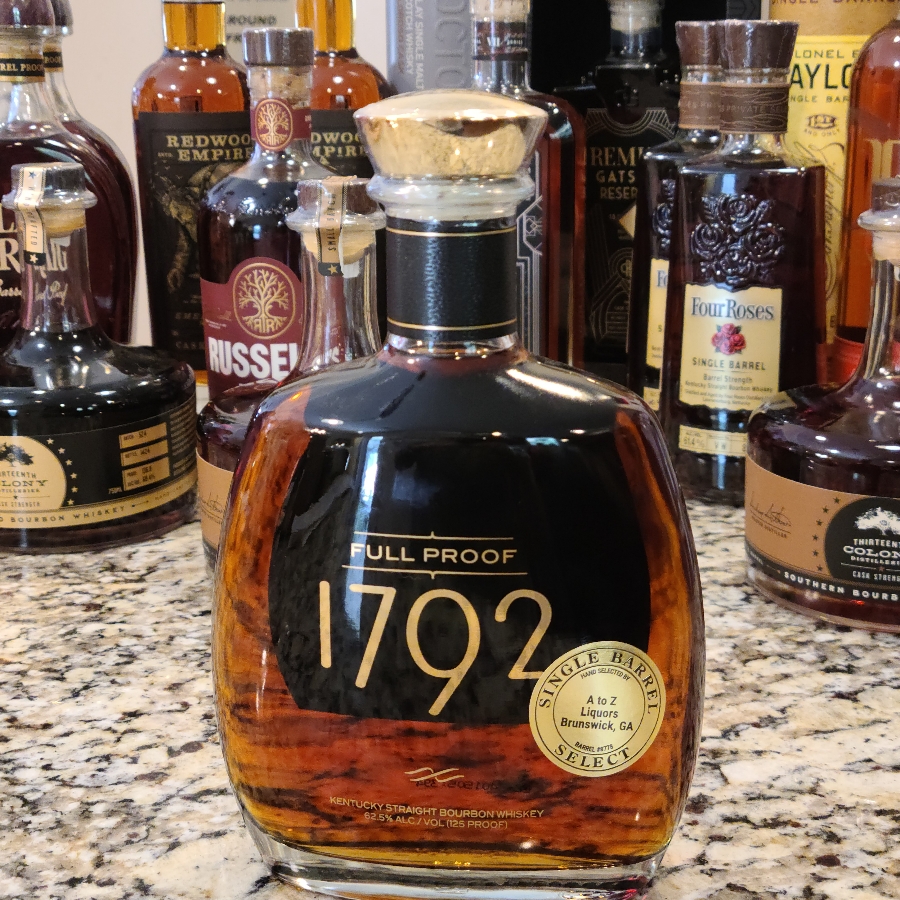 1792 Full Proof Single Barrel (A to Z Liquors)