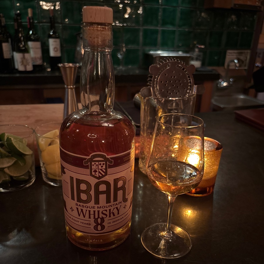 IBAR Basque Mountain Whisky 8 year