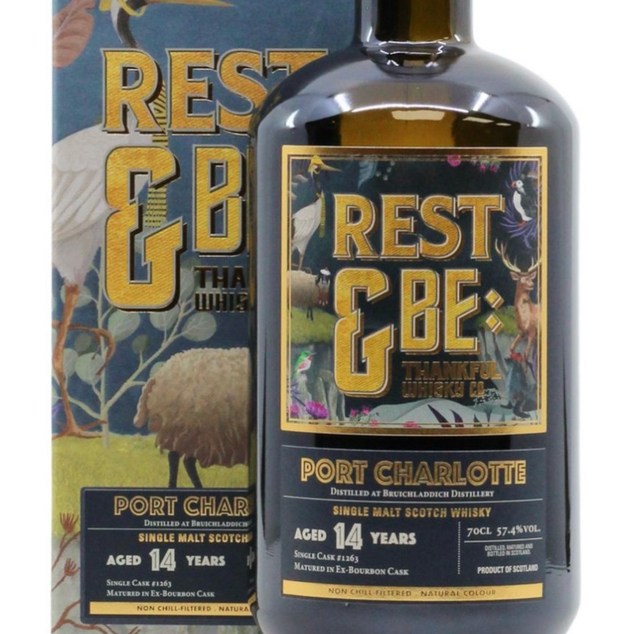 Rest & Be Thankful Port Charlotte 14yr. (Single Cask #1263)