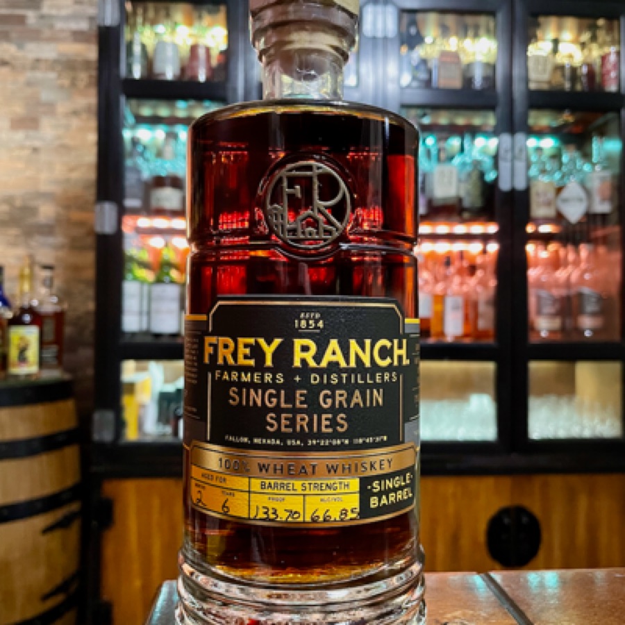 Frey Ranch Single Grain Series 100% Wheat Whiskey Single Barrel Distiller's Reserve
