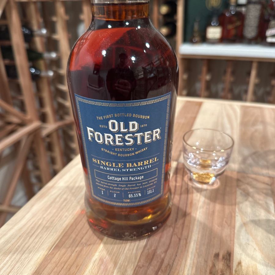 Old Forester Single Barrel Select (Cottage Hill Package)