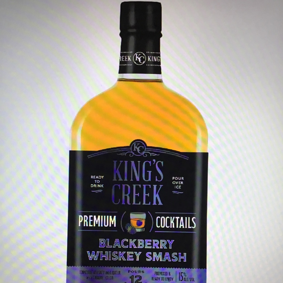 King's Creek Blackberry Whiskey Smash