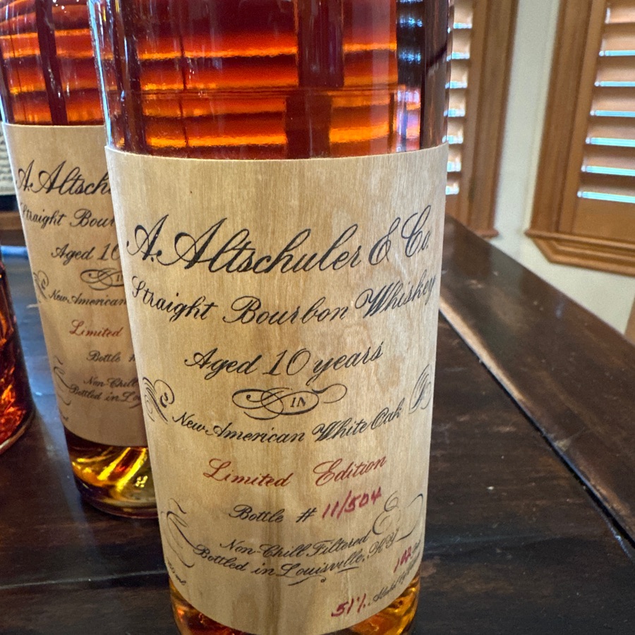 A. Altschuler & Co. Straight Bourbon Whiskey Aged 10 Years