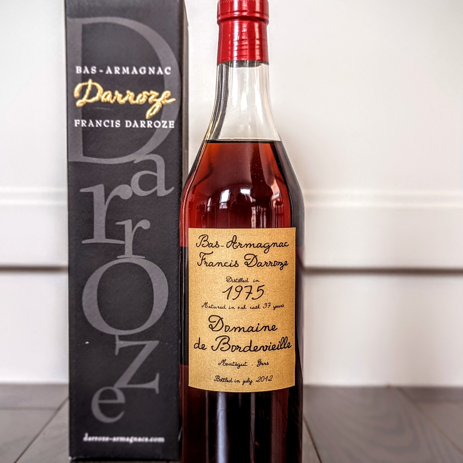 Francis Darroze 1975 Domaine de Bordevieille Bas Armagnac