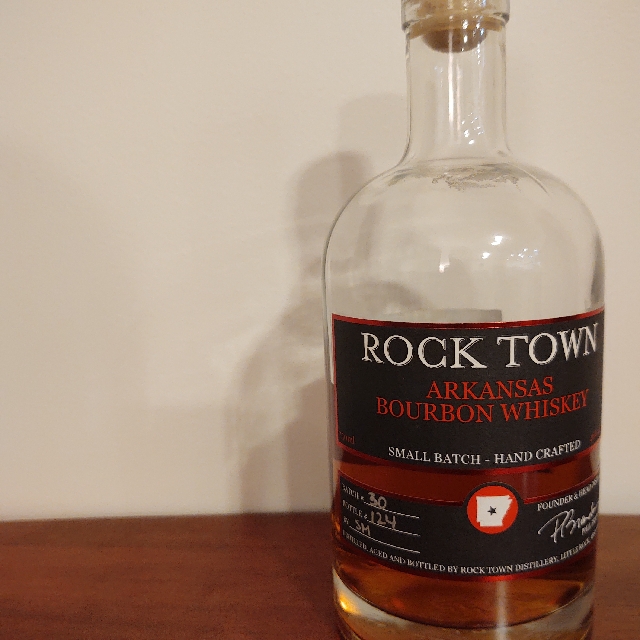 Rock Town Arkansas Bourbon Whiskey Small Batch