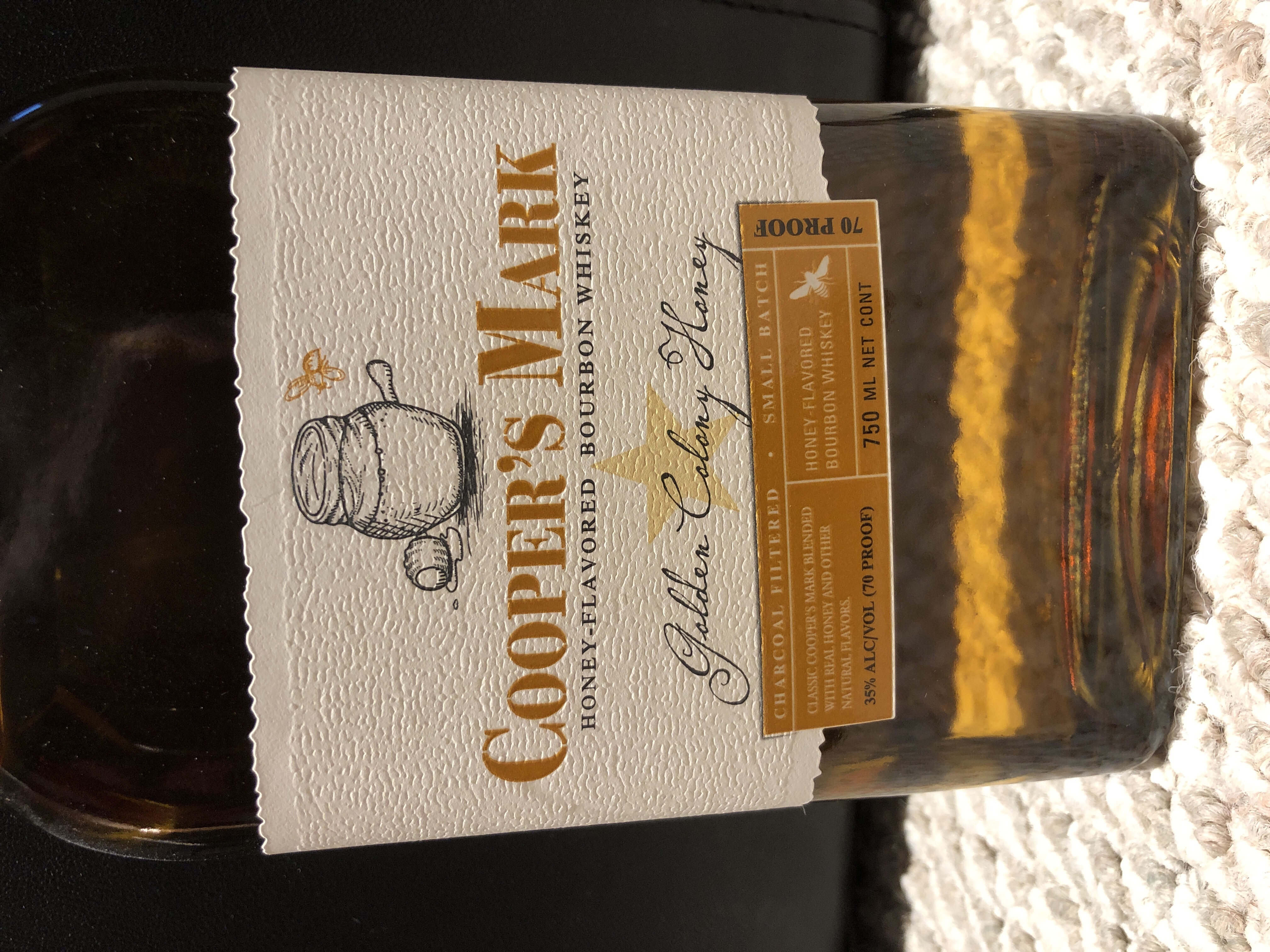 Cooper's Mark honey-flavored bourbon