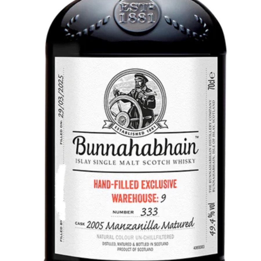 Bunnahabhain Warehouse 9: 2005 Manzanilla Matured