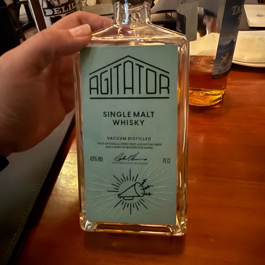 agitator single malt vacuum distilled