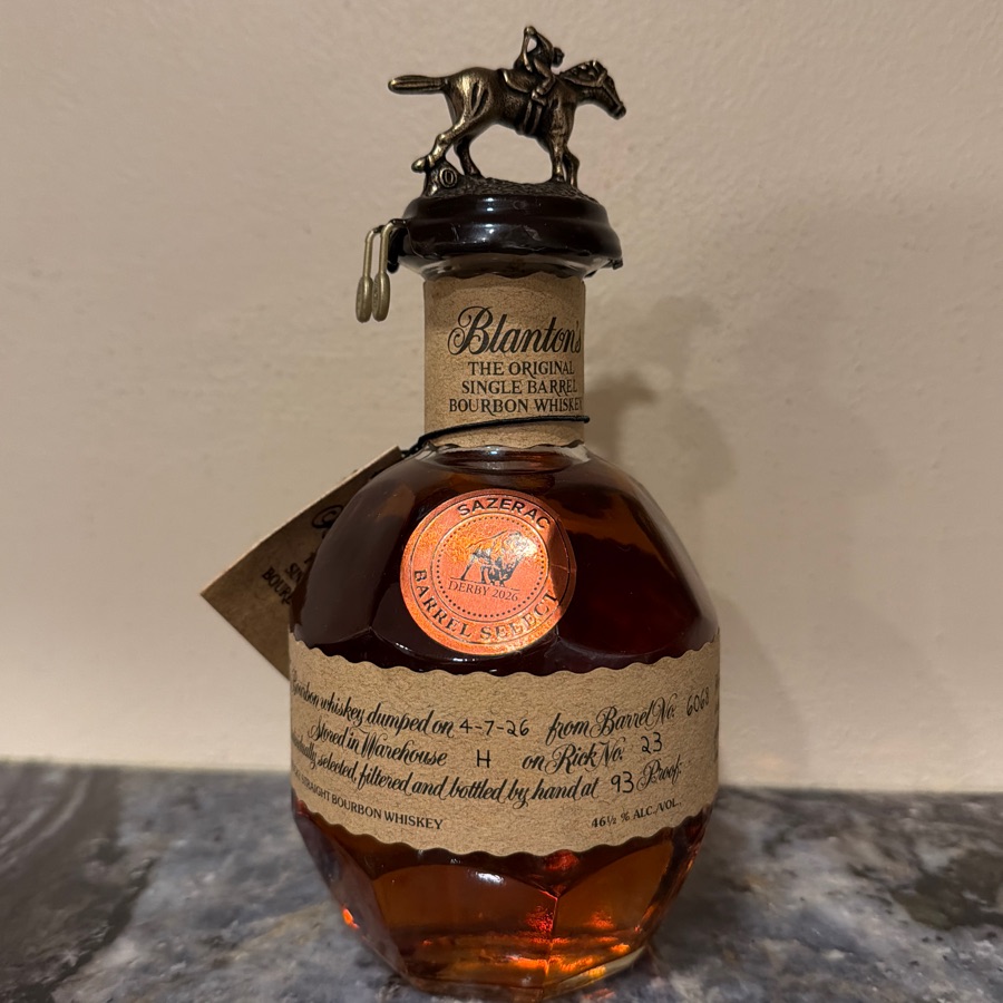 Blanton's Single Barrel Derby Eddition 2026