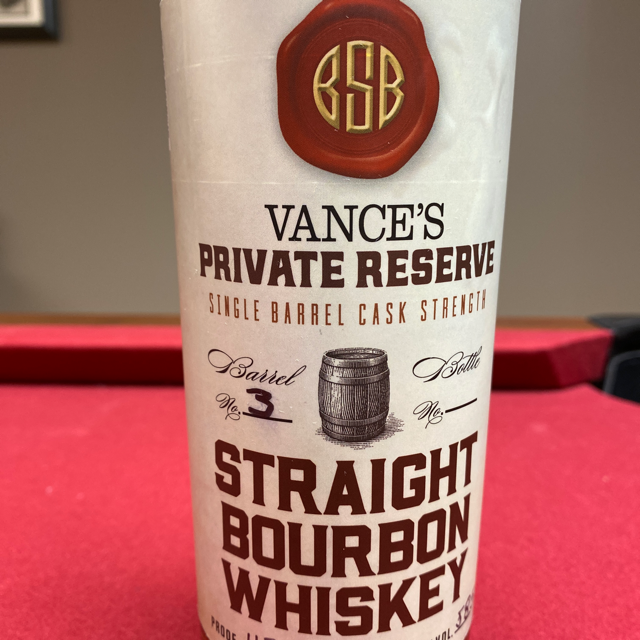 Vance's Private Reserve
