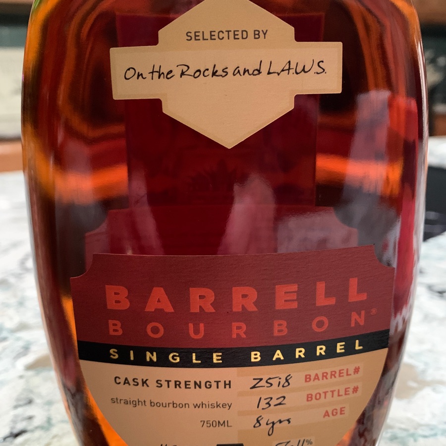 Barrell Bourbon Single Barrel - LAWS - Lansing