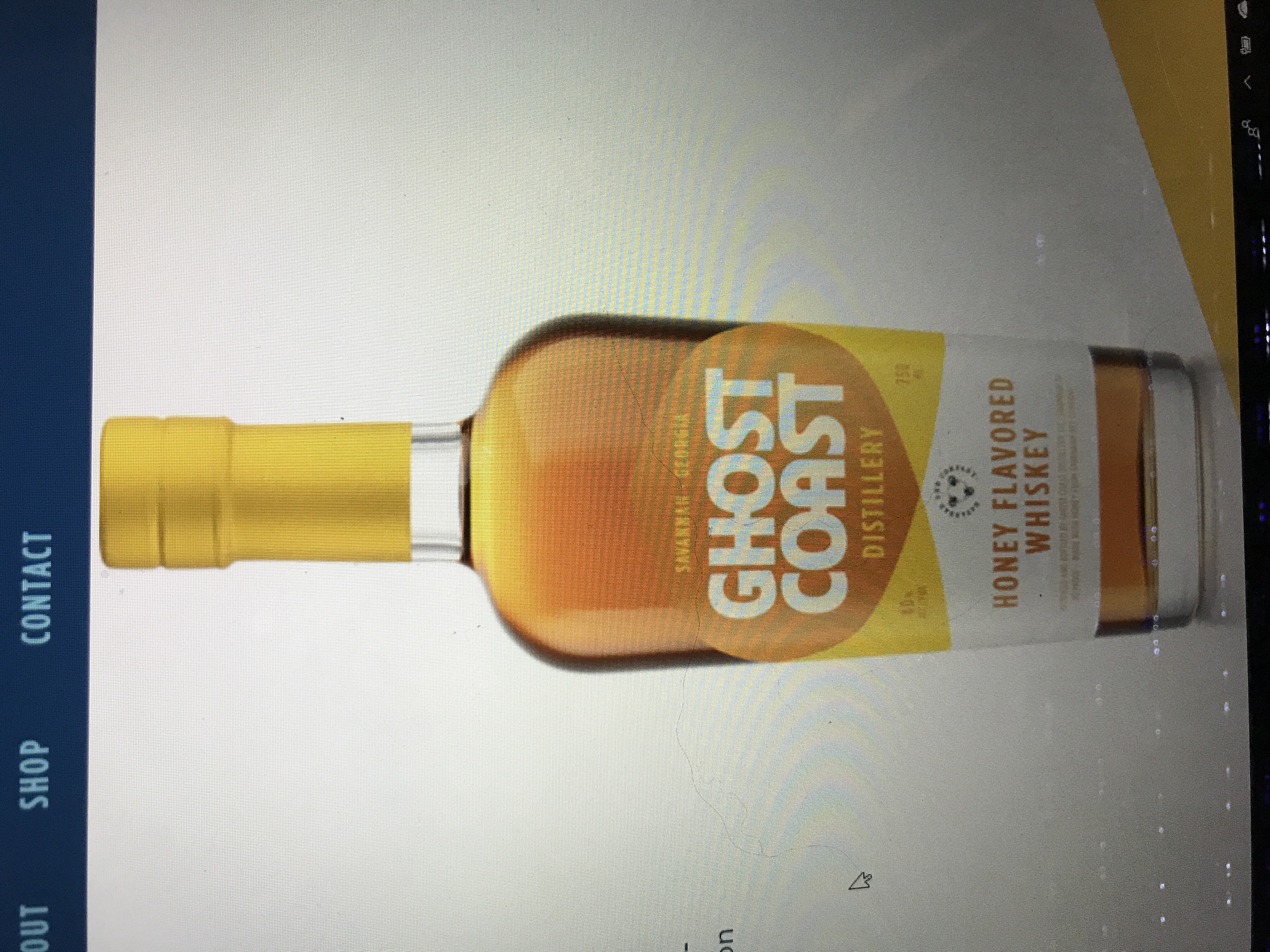 Ghost Coast Honey Whiskey