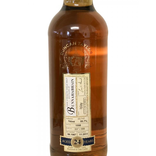 Bunnahabhain 24 year (1987/2011) Duncan Taylor Rare Auld