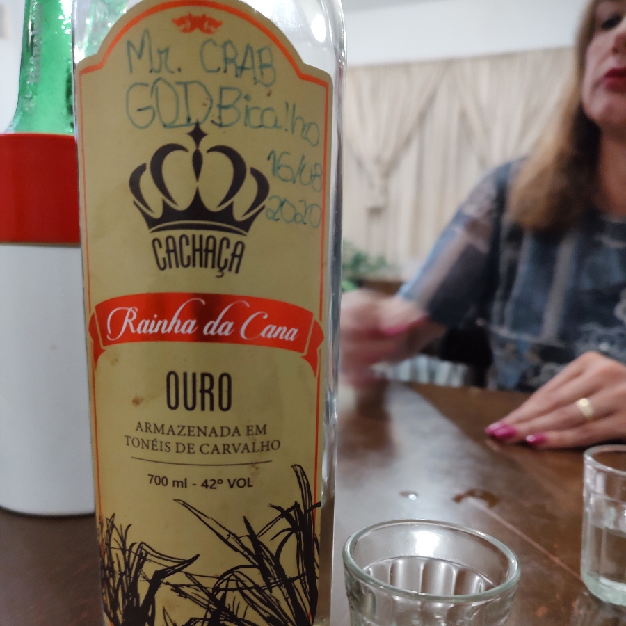 Cachaça Rainha da Cana Ouro