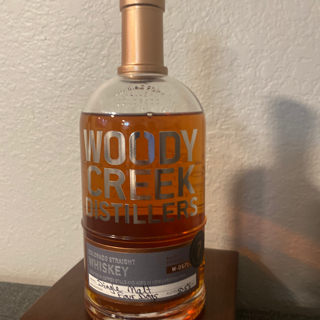 Woody Creek 7 Year Single Malt (Four Dogs)