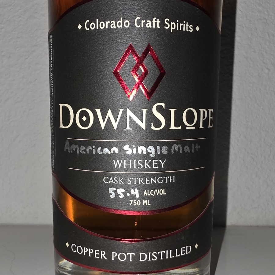 Downslope Distilling American Single Malt Cask Strength
