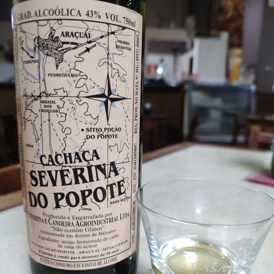 CACHAÇA SEVERINA DO POPOTE OURO