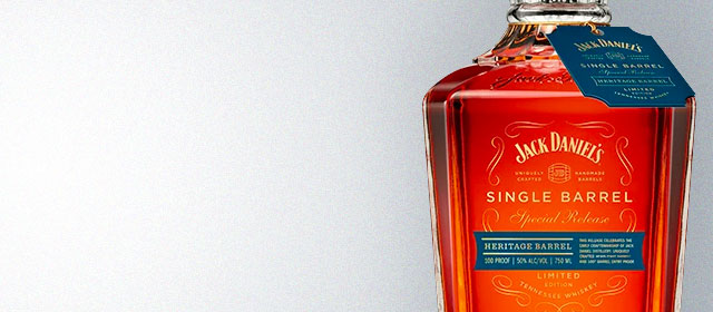 Jack Daniel's Single Barrel Heritage Barrel Tennessee Whiskey (2018 Special Release)