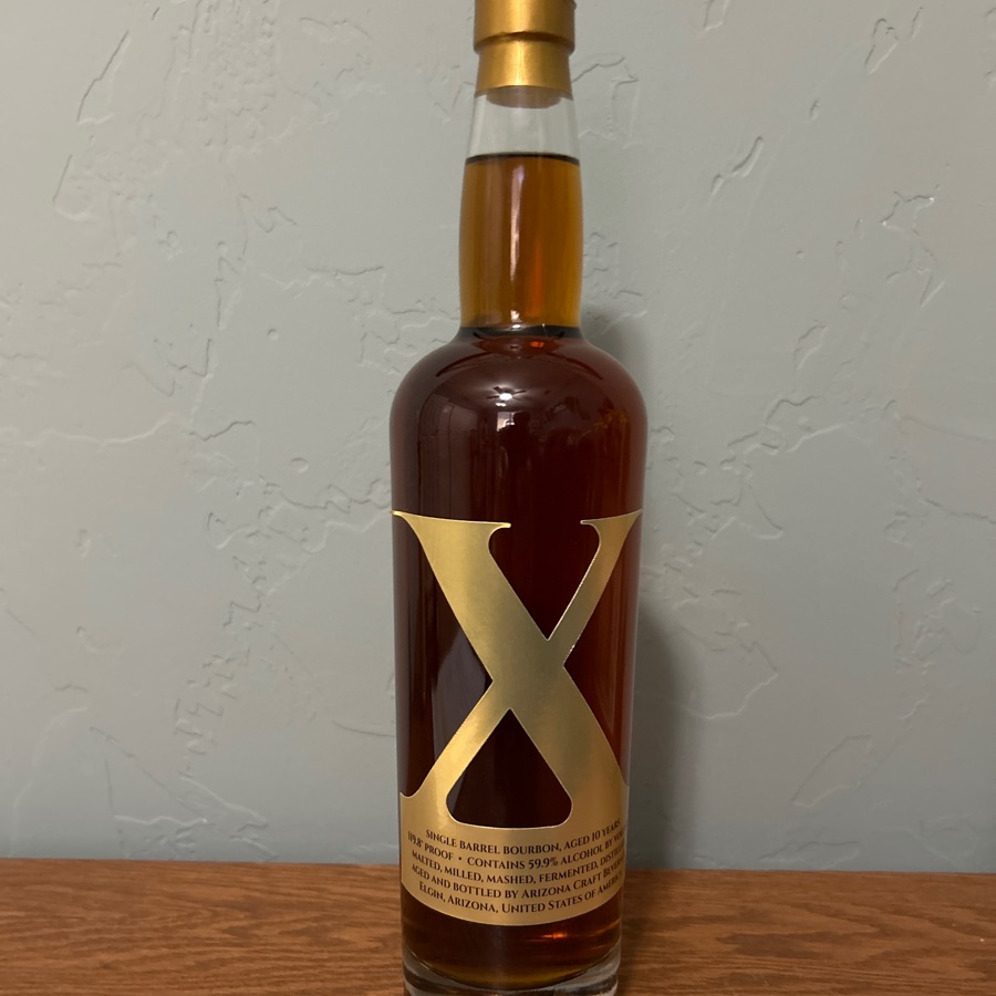 X Single Barrel Bourbon