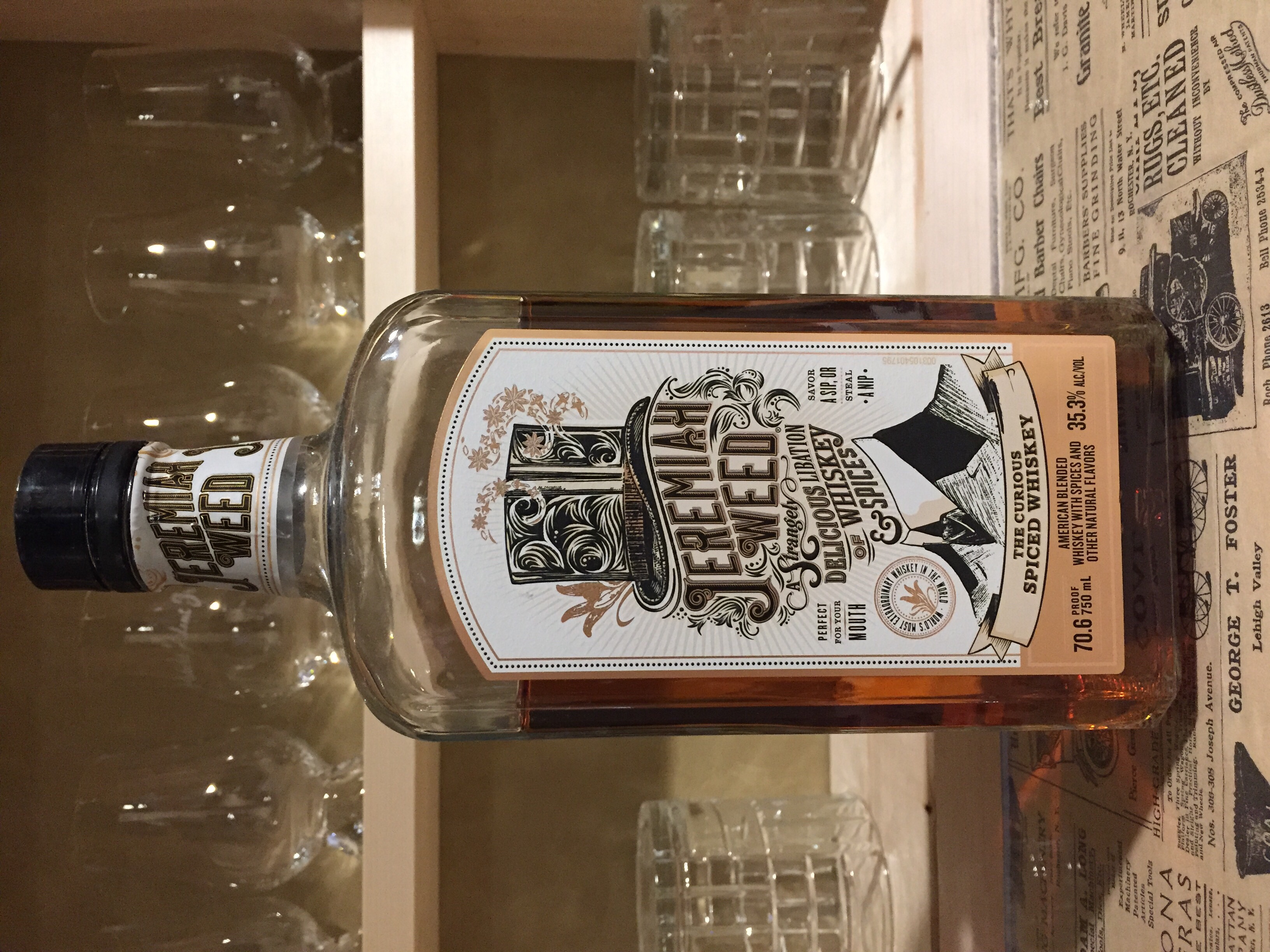 Jeremiah Weed The curious spiced whiskey