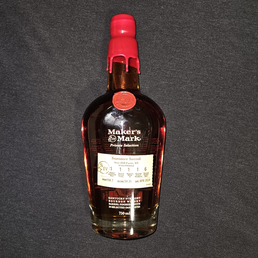 Maker's Mark Private Selection Summer Sorrel 2024
