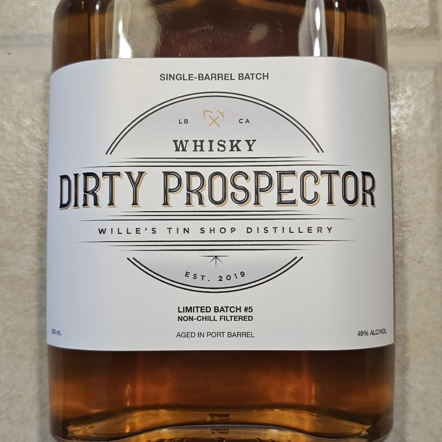 Wille's Tin Shop Dirty Prospector Single Barrel port barrel